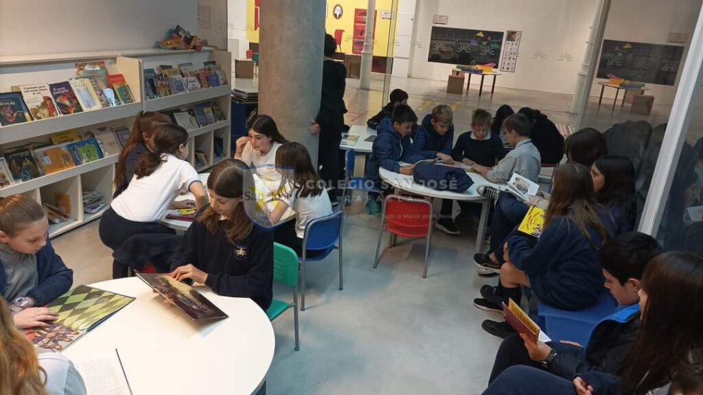 Conociendo nuevos espacios de lectura.