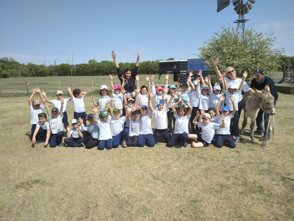 La granja “La Serena” también fue visitada por 2º GRADO