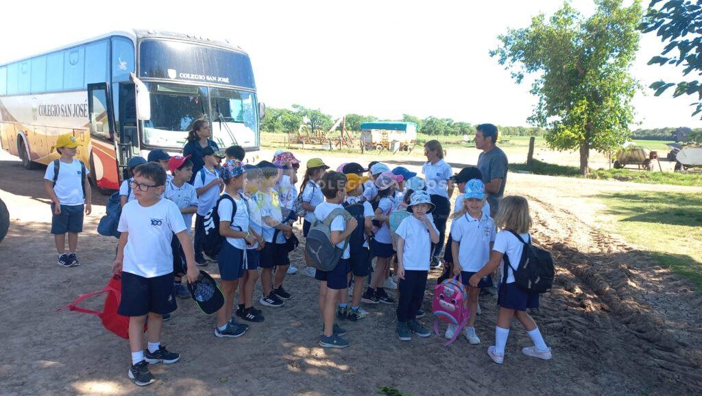 PRIMER GRADO VISITÓ LA GRANJA.
