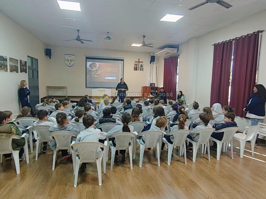 Taller de Desarrollo Sustentable para alumnos de primero y segundo ciclo.